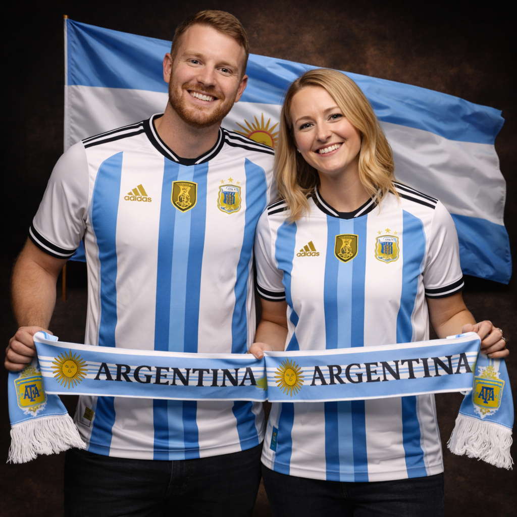 National Unity Kit Argentina 2026 - Couple Edition - Image 2